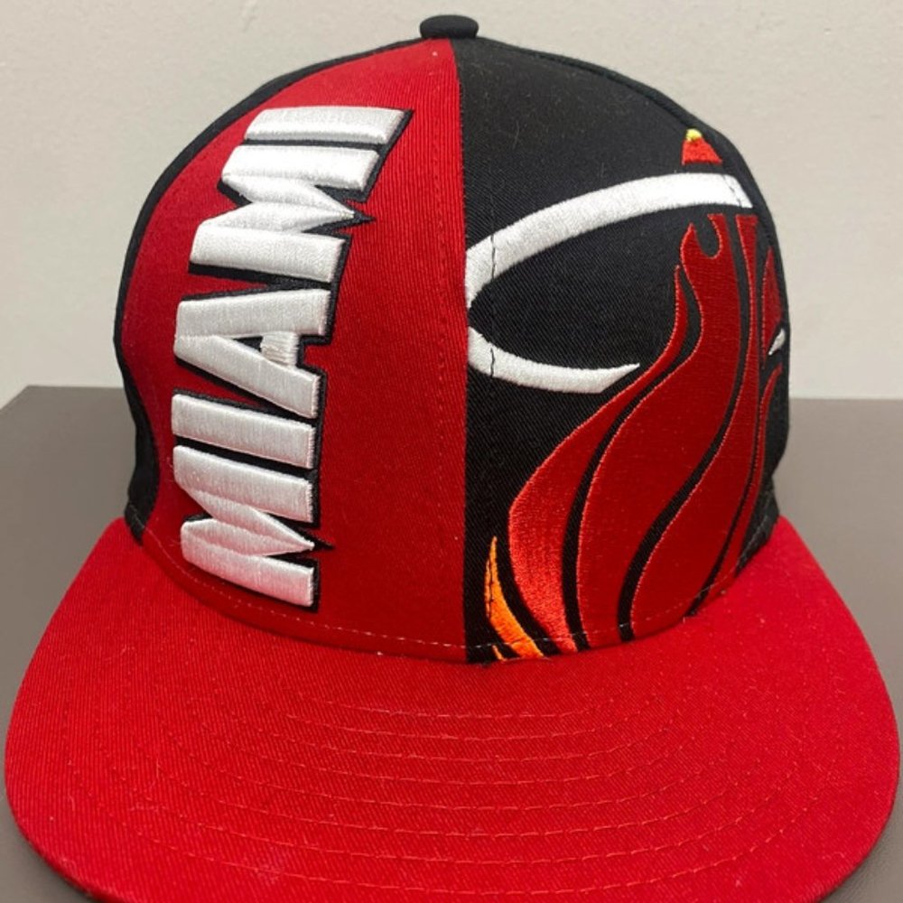 Miami heat hat Hardwood Classics Baseball Hat New Era - Picture 1 of 3